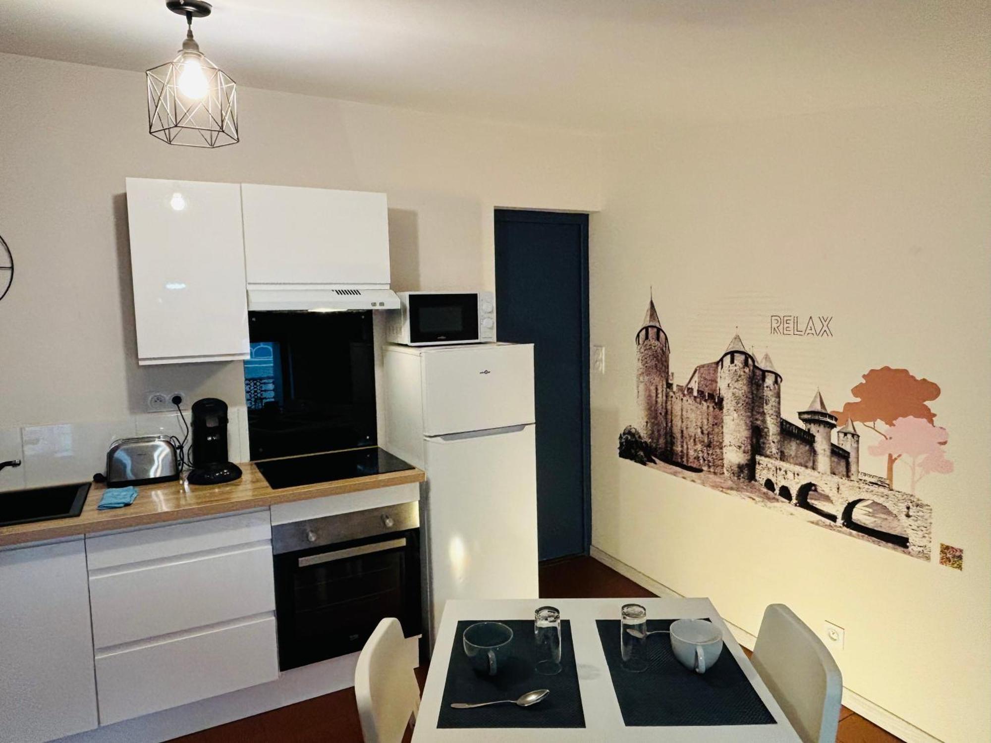 Fraichement Renove, Spacieux, Quartier Calme, Le Cocon De Lena Carcassonne Exterior foto